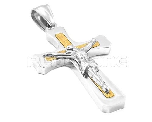 Prívesok z chirurgickej ocele - krížik